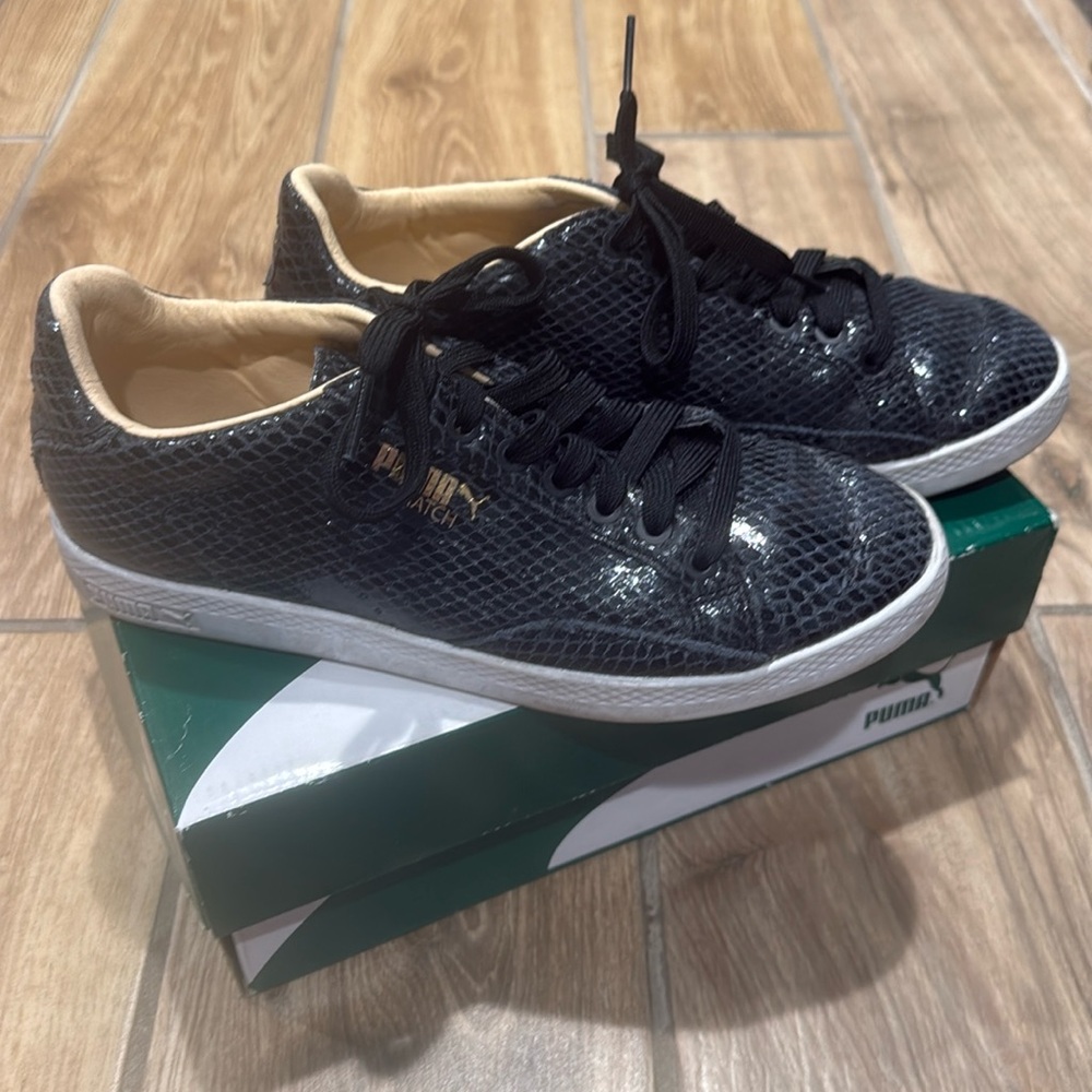 Puma Match snakeskin edition ladies low sneakers